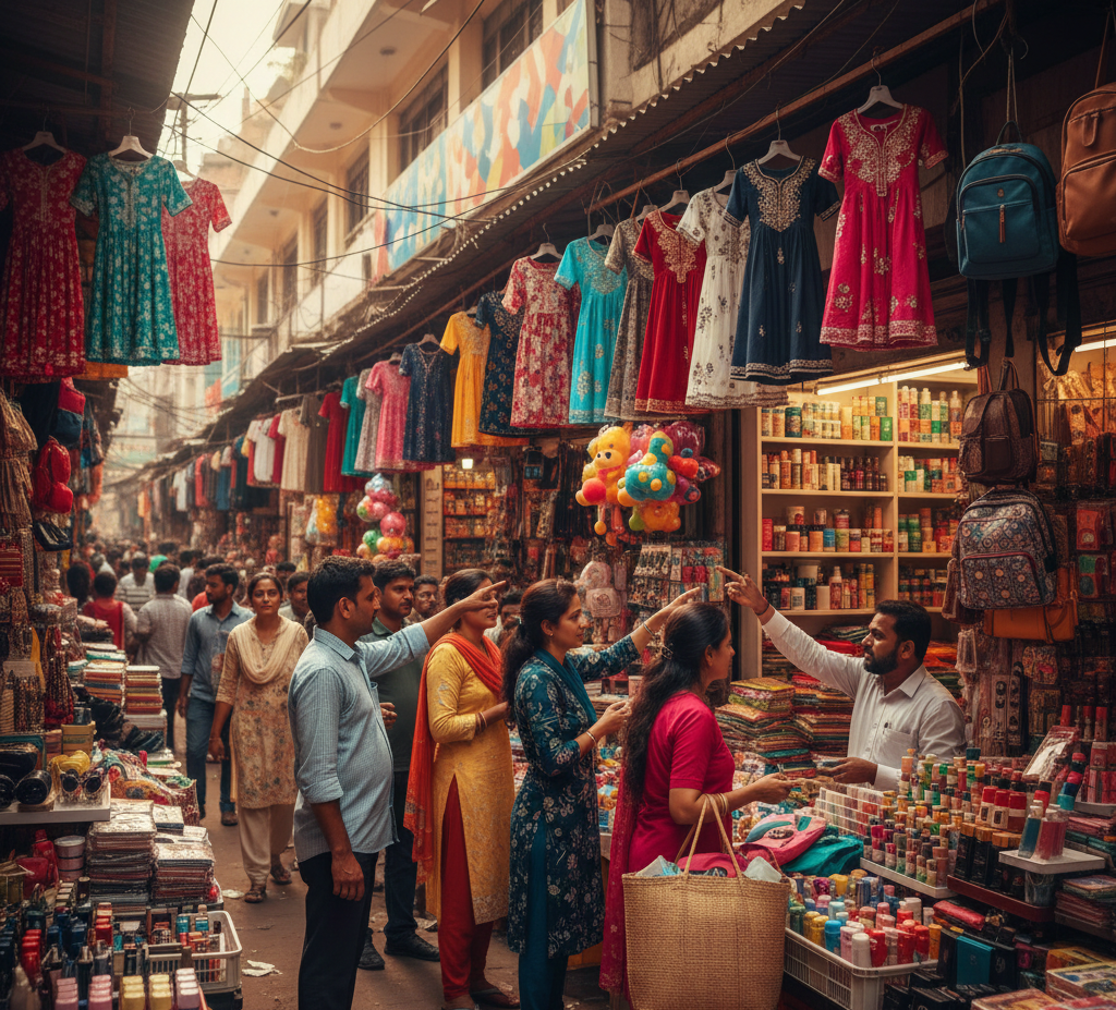 दिल्ली market