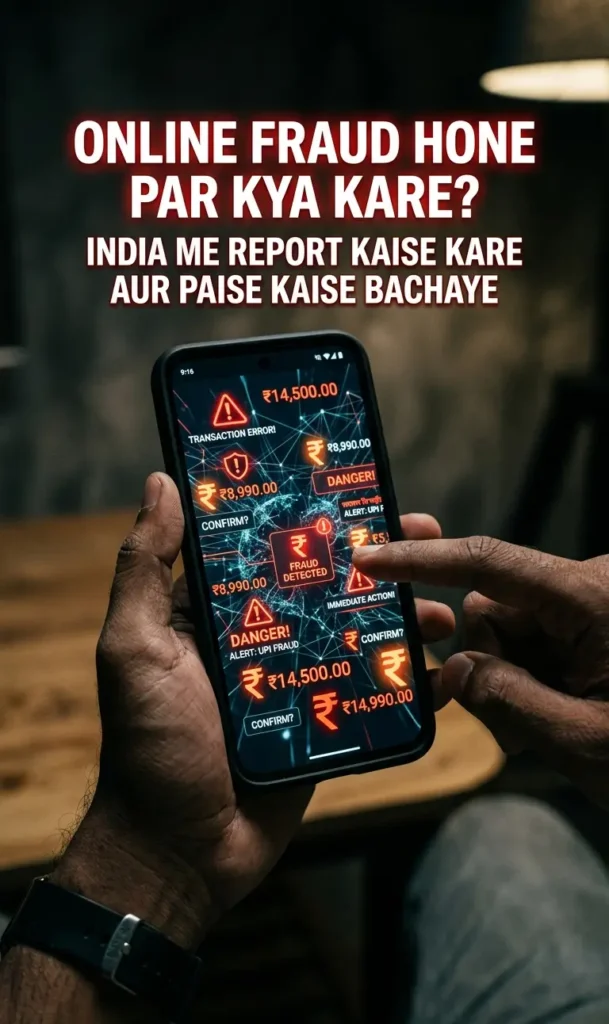Online Fraud Hone Par Kya Kare