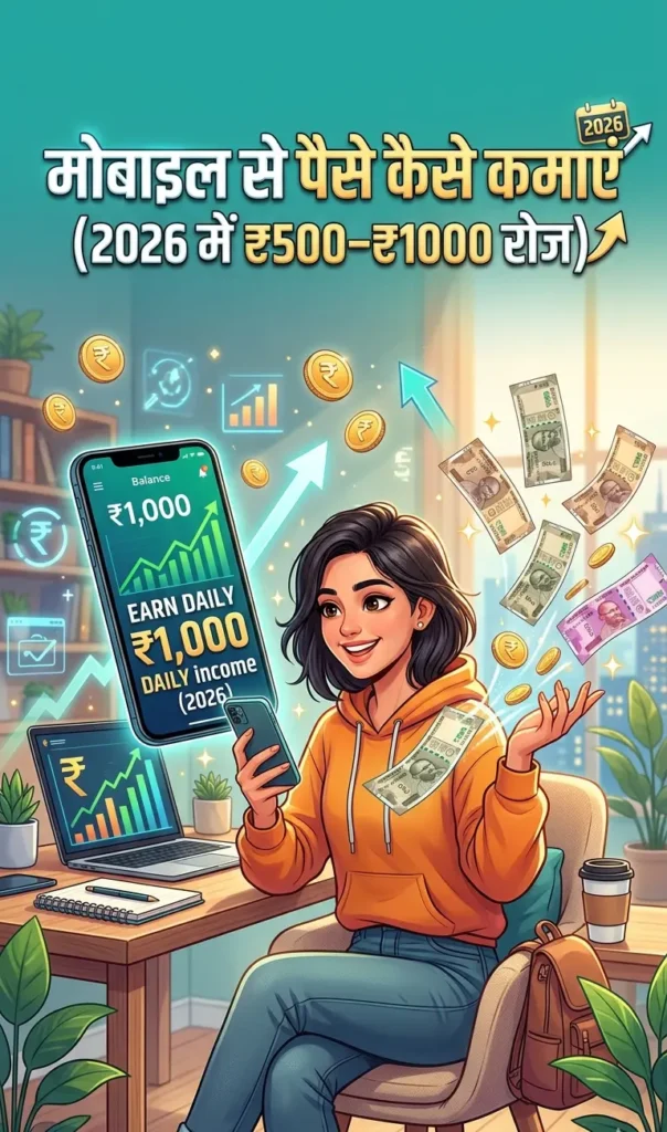 Mobile se paise kaise kamaye
