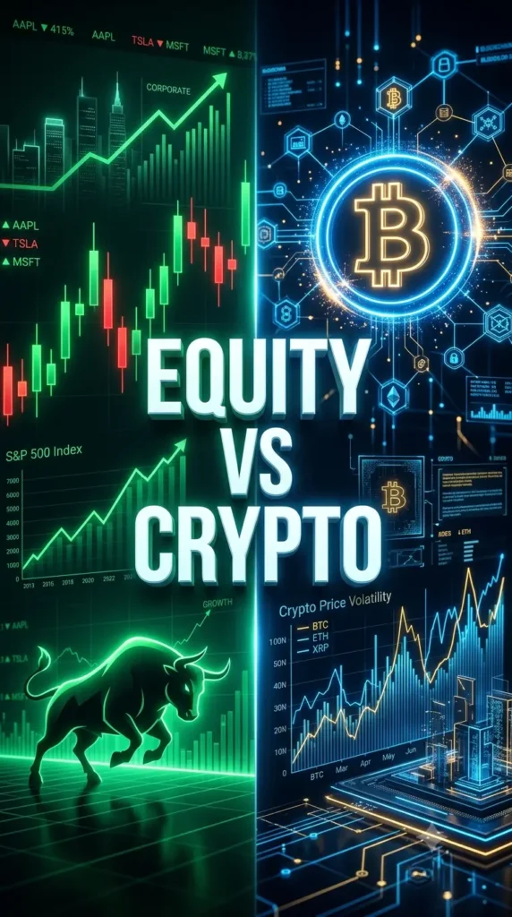 Equity Trading Vs Crypto Trading