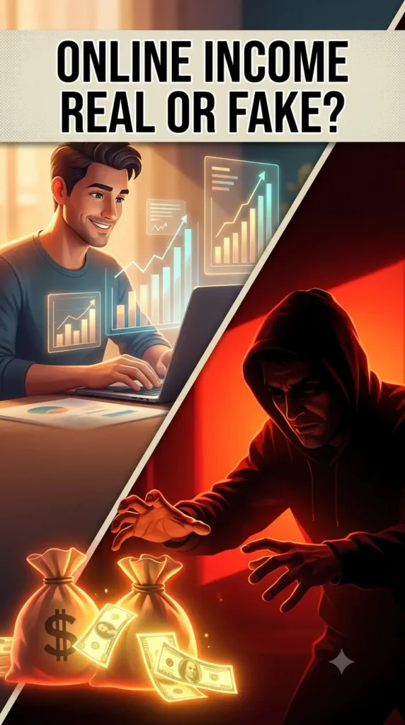 Online Income Real or Fake