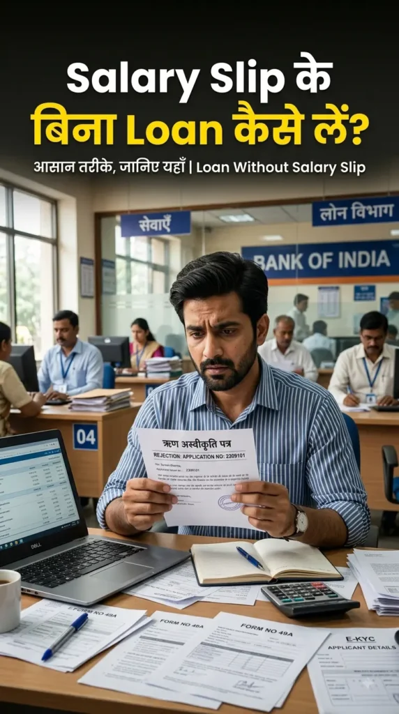 Salary Slip ke Bina Loan
