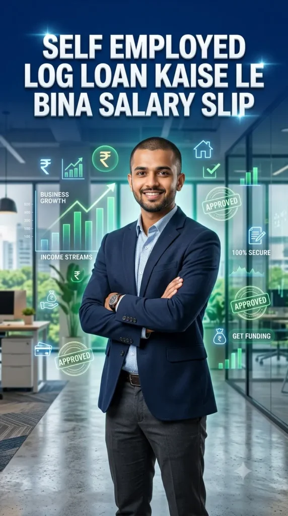Self Employed Log Loan Kaise Le Salary Slip
